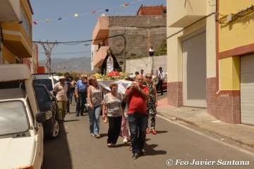 Misa y procesión religiosa en La Viña (Foto Francisco Javier Santana)
